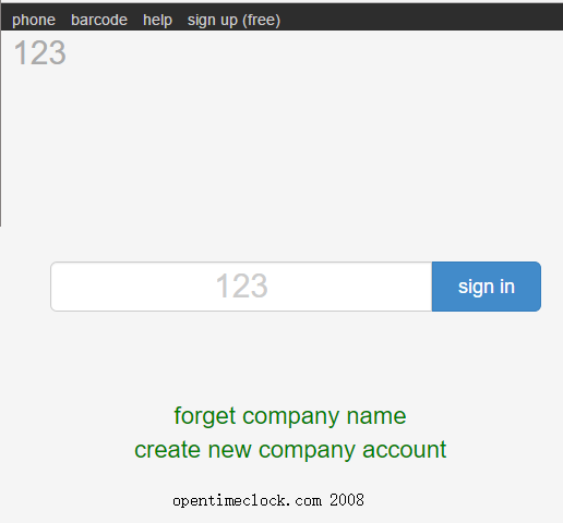 home web based free online time clock system service open time free timesheet online