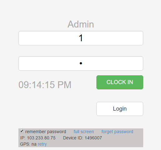 free time clock online